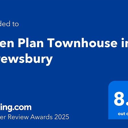 Open Plan Townhouse In Shrewsbury Villa Luaran gambar